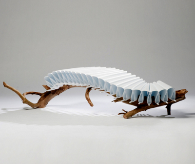 Banc inspiration Viennetta par Floris Wubben Banc inspiration Viennetta par Floris Wubben