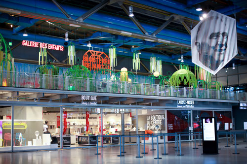 Exposition blobterre Centre pompidou Paris par matali crasset - credit photograph : Simon Bouisson