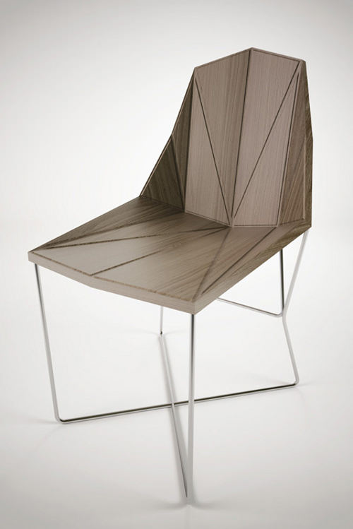 Collection TISA chaise et table par Branko Matic Collection TISA chaise et table par Branko Matic