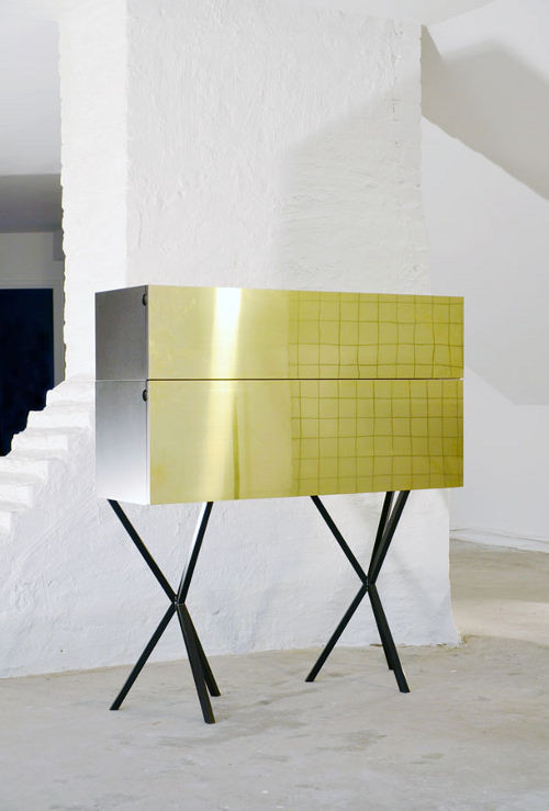 Bureau de travail et stockage par Per Söderberg