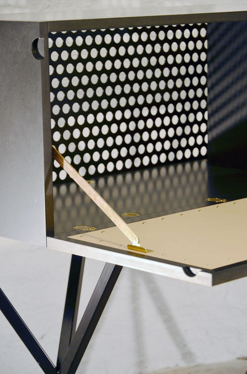 Bureau de travail et stockage par Per Söderberg