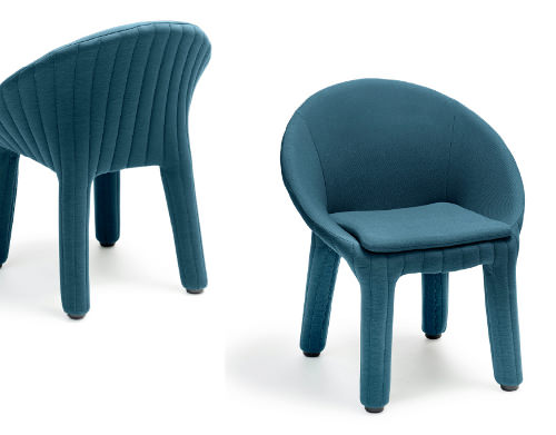 Coupe Armchair habillé par Läufer et Keichel Coupe Armchair habillé par Läufer et Keichel
