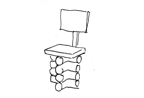 Forest Chair par Thomas Schnur