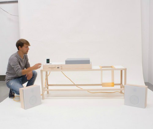 Keep On Turnin’ la platine d'intérieur par Valérie Hebel
