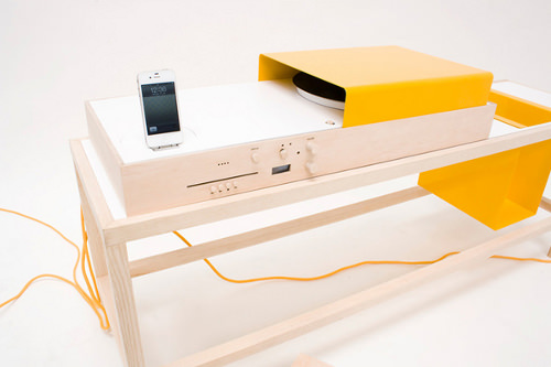 Keep On Turnin’ la platine d'intérieur par Valérie Hebel