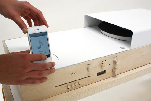 Keep On Turnin’ la platine d'intérieur par Valérie Hebel