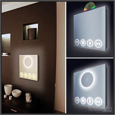 Square CD, le lecteur CD mural
