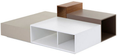 TABLE BASSE URBAN PAR FRED RIEFFEL
