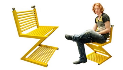 FAUTEUIL RADIATEUR PAR JEROEN WESSELINK