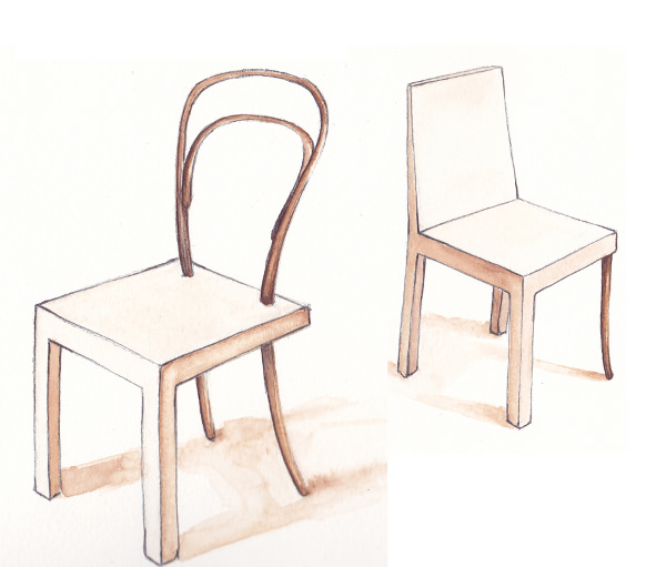 Hommage à la chaise thonet n°14 par Céline Persouyre