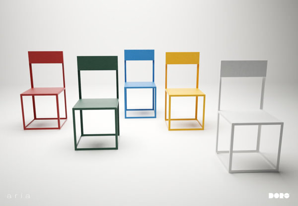 Mobilier ARIA le design du vide par Dorolifestyle