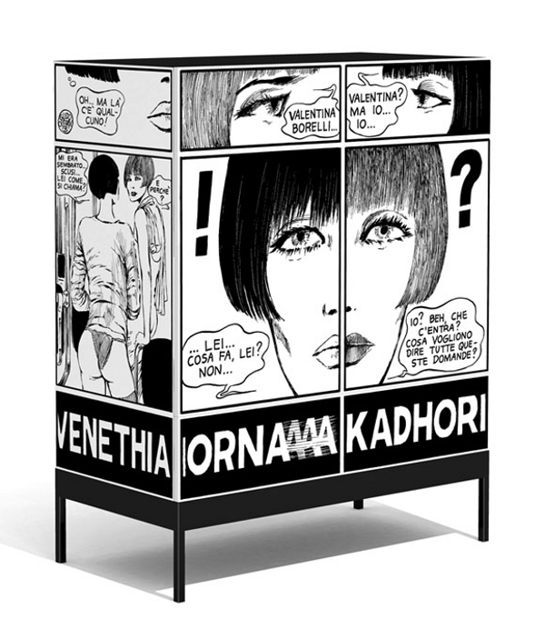 LE MOBILIER REVISITÉ PAR ANNA JAMES ET GUIDO CREPAX LE MOBILIER REVISITÉ PAR ANNA JAMES ET GUIDO CREPAX