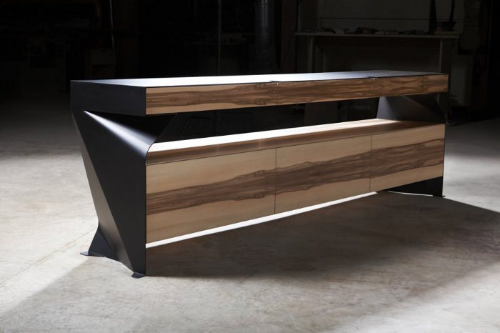 Bar En Bois Design : Contemporary Credenza Furniture Bar En Bois Design : Contemporary Credenza Furniture