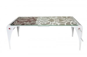 nobody & co studio design, scroll table