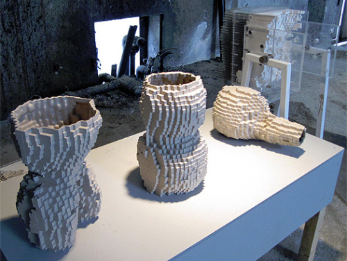 Vases pixel par Julian Bond