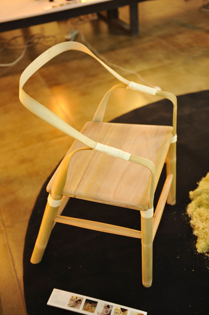 Artisanat traditionnel chinois la Bamboo chair par Xiaotong WANG