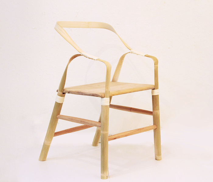 Artisanat traditionnel chinois la Bamboo chair par Xiaotong WANG