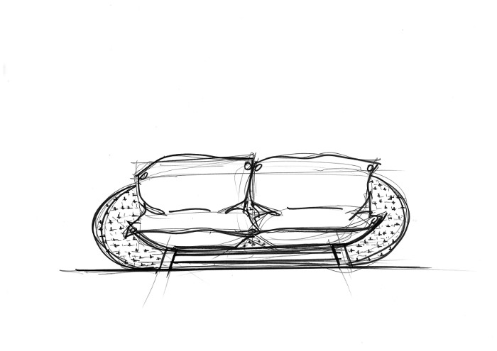 Le sofa OUFS par Alexandre Boucher
